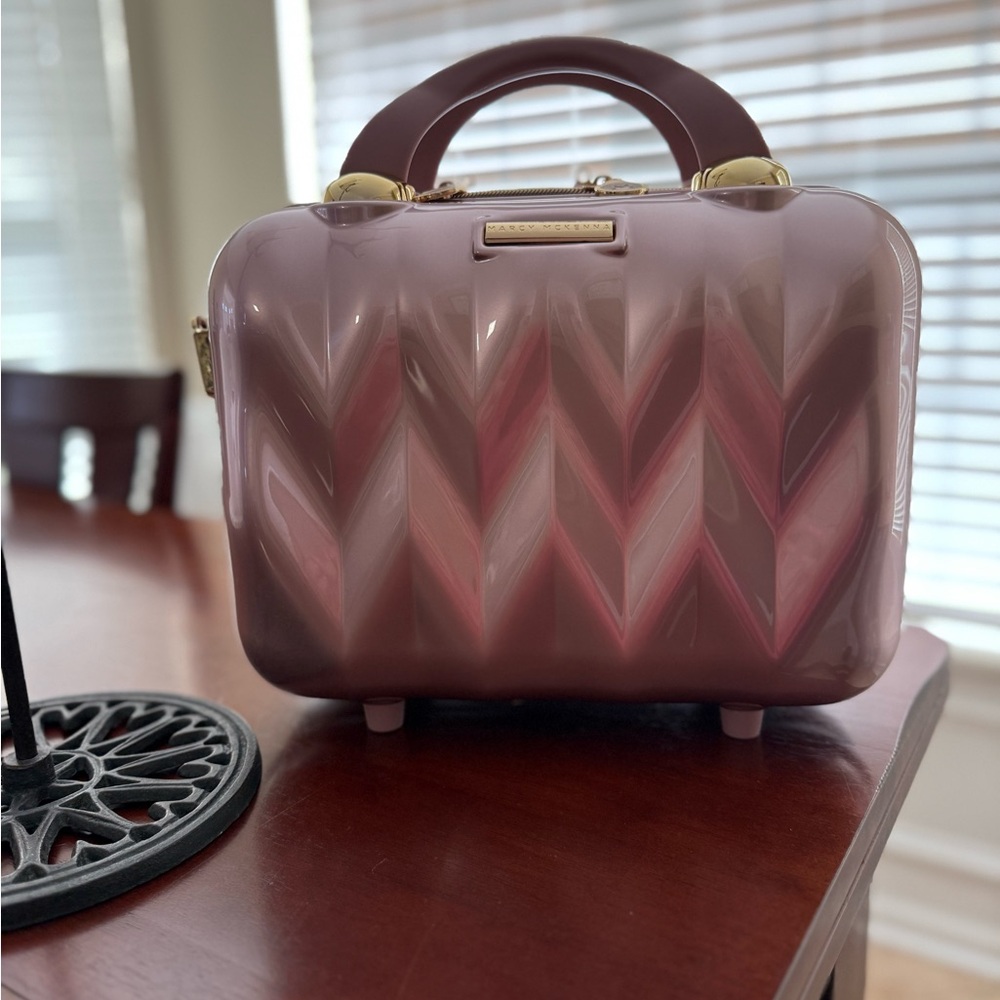 Elegant Marcy McKenna Cosmetic Travel bag.